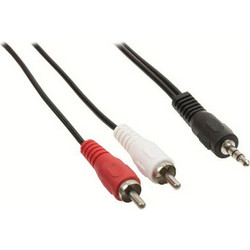 Jack Cable to 2 RCA