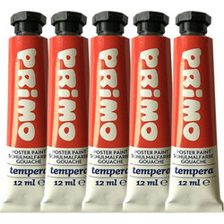 Τέμπερα σωληνάριο 1 τμχ Primo 12ml κόκκινο vermillion cmp (440TRA300)