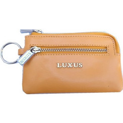 Luxus 2557, Κλειδοθήκη, Δέρμα, Κίτρινο/Μουσταρδί