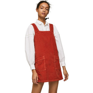 Pepe Jeans Siren Mini Καθημερινό Φόρεμα Rusted PL953180-262