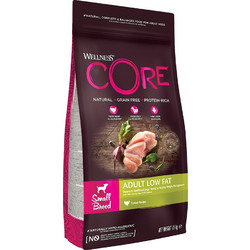 Wellness Core Adult Small Breed Low Fat Grain Free with Turkey 5kg