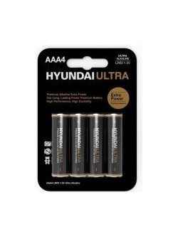 Hyundai Super Alkaline AAA 4τμχ