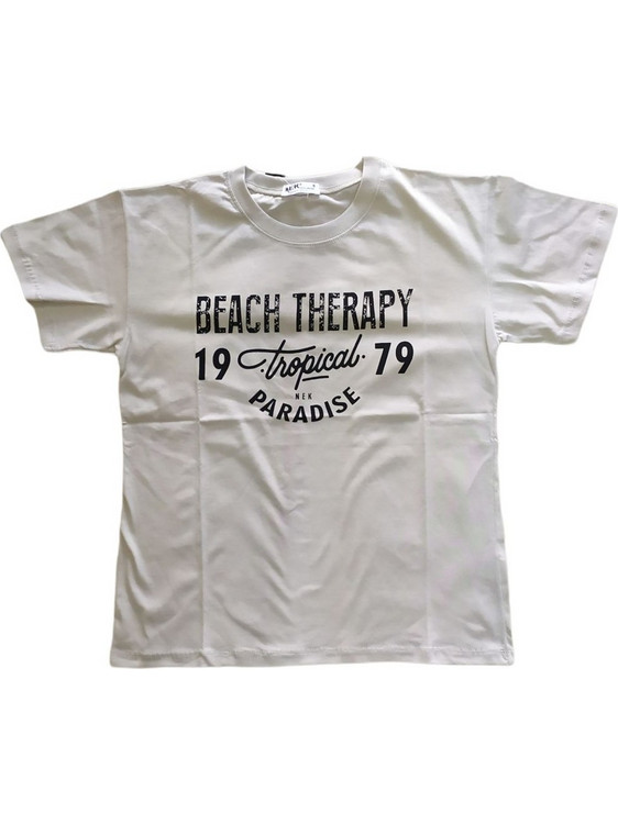 NEK Παιδικό T-Shirt Κοντομάνικο Λευκό 062522