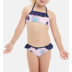 Firefly Samona Παιδικό Μαγιό Bikini Set για Κορίτσι Μπλε Ροζ 412922-515