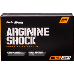 Body Attack Arginine Shock 80 Κάψουλες