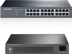 TP-Link TL-SG1024D V6.1 Unmanaged L2 Switch με 24 Θύρες Ethernet 1Gbps