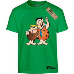 Takeposition Flintones Παιδικό T-Shirt Κοντομάνικο Πράσινο 806-1215