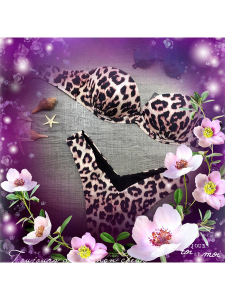 Moderm Ocean leopard 3055
