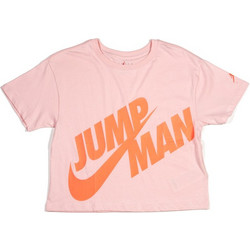 Jordan Jumpman Παιδικό T-Shirt Κοντομάνικο Ροζ 45B331-X24