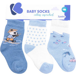 Kikka Boo Καλτσάκια Thermal The Fish Panda 2-3 Ετών 3 Τεμάχια