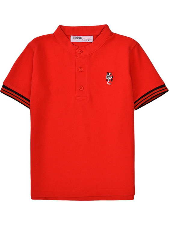 Minoti Παιδικό Polo Κοντομάνικο Κόκκινο EDITION6