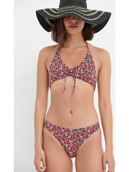 Funky Buddha Bikini Slip Floral Πολύχρωμο FBL005-120-16B