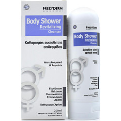Frezyderm Body Shower Revitalizing Cleanser Αφρόλουτρο σε Gel για Ευαίσθητο Δέρμα 200ml