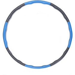 Removable Foam Thin Waist Fitness Ring(Blue Gray 8 Sections) (OEM)