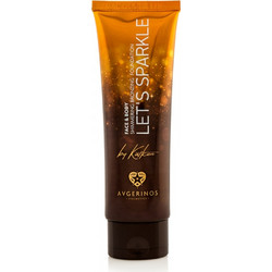 Avgerinos Cosmetics Let's Sparkle Glitter Foundation Bronzer Liquid 120ml