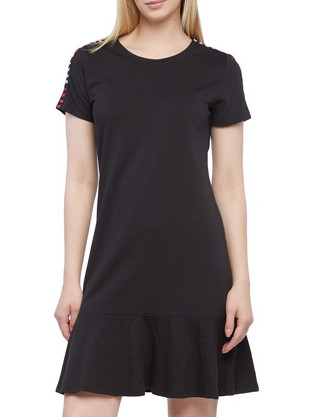 DKNY Mini Καλοκαιρινό Καθημερινό Φόρεμα Μαύρο DD2ANS97-0BN