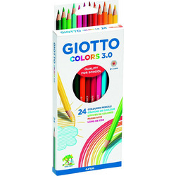 Giotto Colors 3.0 Ξυλομπογιές Σετ 24τμχ
