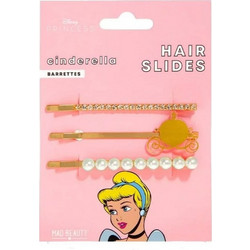 Πιρούνι ποδηλάτου Mad Beauty DIsney Princess Cinderella Χρυσό (3 pcs)