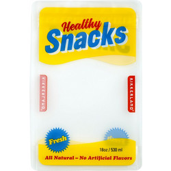 Σακουλάκια Κολατσιού Πολλαπλών Χρήσεων Πλαστικές Snack Zipper Bags Kikkerland CU177-M σετ 3 τμχ - Kikkerland