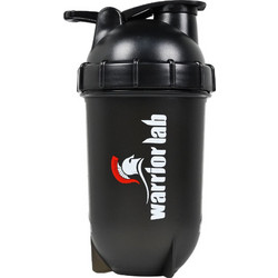 Σέικερ Πρωτεΐνης Μαύρο 500ml (Warriorlab)