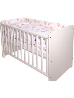 Lorelli Smile Bunnies Σετ Κούνιας Beige 6τμχ