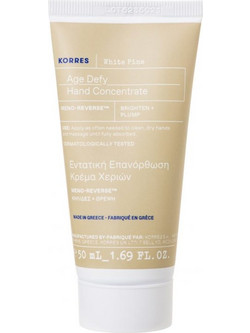 Korres White Pine Age Defy Αντιγήρανση Αναπλαστική Κρέμα Χεριών 50ml