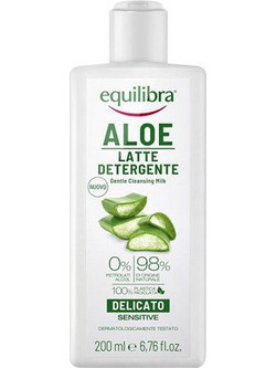 Equilibra Aloe Γαλάκτωμα Ντεμακιγιάζ 200ml