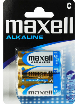 Maxell Alkaline C 2τμχ