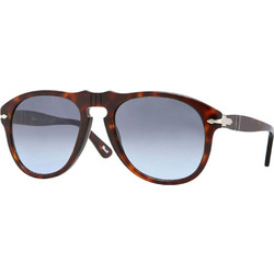 Persol PO0649 24/86 Ανδρικά Γυαλιά Ηλίου Aviator Κοκάλινα Ταρταρούγα με Μαύρο Degradee Φακό
