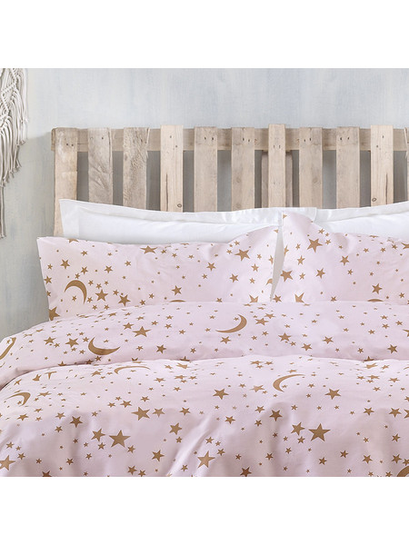 Ζεύγος Μαξιλαροθήκες (50x70) Rythmos Symbol Moonlight Pink