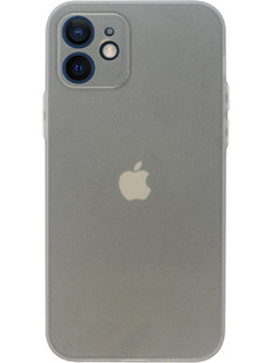 Vivid Slim Back Cover Transparent / White (iPhone 12 / 12 Pro)