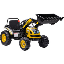 HOMCOM Excavator 6V Yellow