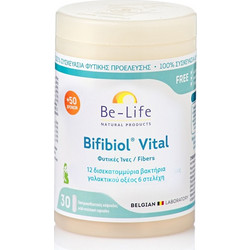 Be-Life Bifibiol Vital Φυτικές Ίνες 30 Κάψουλες