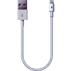 Ttec Regular USB-A to Lightning Cable 0.3m White 2DK7512B