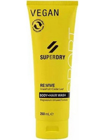 Superdry Sport RE Vive Body & Hair Wash Σαμπουάν & Αφρόλουτρο 250ml