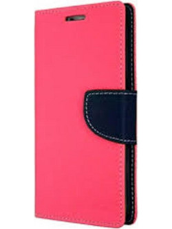 Tel1 Fancy Diary Θήκη Πορτοφόλι με δυνατότητα Stand Pink / Navy (Xiaomi Redmi 4A)