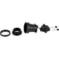ΝΤΟΥΙ ΓΙΡΛΑΝΤΑΣ ΜΑΥΡΟ IP44 Ε27 - Vk (VK/E27/IP44/B) 17051