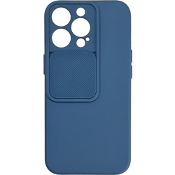 Powertech CamShield Soft Back Cover Blue (iPhone 13 Pro)