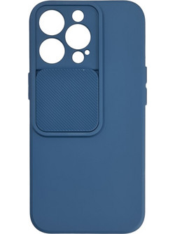 Powertech CamShield Soft Back Cover Blue (iPhone 13 Pro)
