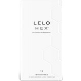 Lelo HEX Original Προφυλακτικά Λεπτά με Λιπαντικό 12τμχ