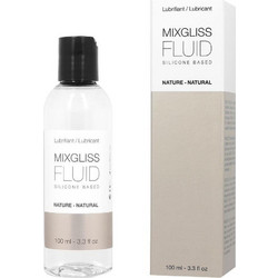 Mixgliss Fluid Silicone Natural Λιπαντικό Gel Κόλπου & Πρωκτού 100ml