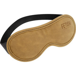FETISH SUBMISSIVE ORIGEN - VEGAN LEATHER MASK WITH NEOPRENE LINING