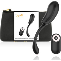 Coquette Vibrating Egg Remote Control Δονητής Egg για Ζευγάρια με Τηλεχειριστήριο Μαύρος