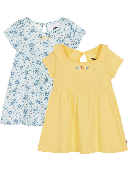 Levis Σετ με Φόρεμα 2Pk Knit Dress Set 1EH032-Y0W Κίτρινο Κορίτσι