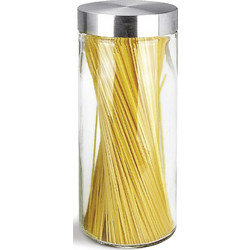 Βάζο Γυάλινο με Ανοξείδωτο Καπάκι 2.2lt 45-9209-1 GTSA
