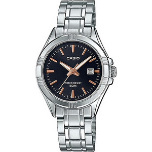 Casio Γυναικείο Ρολόι με Ασημί Μεταλλικό Μπρασελέ LTP-1308D-1A2V Casio Γυναικείο Ρολόι με Ασημί Μεταλλικό Μπρασελέ LTP-1308D-1A2V