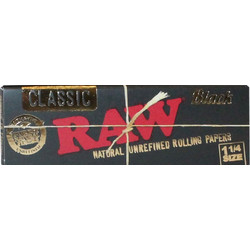 ΤΣΙΓΑΡΟΧΑΡΤΟ RAW BLACK CLASSIC 1, 1/4 50 ΦΥΛΛΩΝ