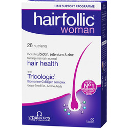 Vitabiotics Hairfollic Woman Συμπλήρωμα Διατροφής κατά της Τριχόπτωσης 60 Ταμπλέτες
