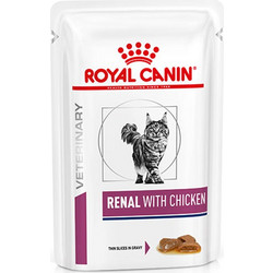 Royal Canin Veterinary Renal with Chicken in Gravy 85gr