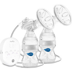 Nuvita Materno Smart Double Διπλό Ηλεκτρικό Θήλαστρο Μπαταρίας Χωρίς BPA 150ml